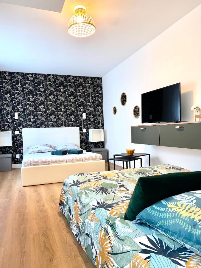 קרקסון Superbe Appt Avec Cour Et Parking Gratuit A 5Min De La Cite Medievale מראה חיצוני תמונה